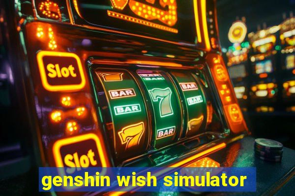 genshin wish simulator